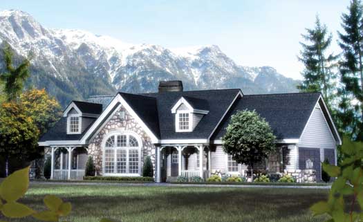 Country House Plan 77-262