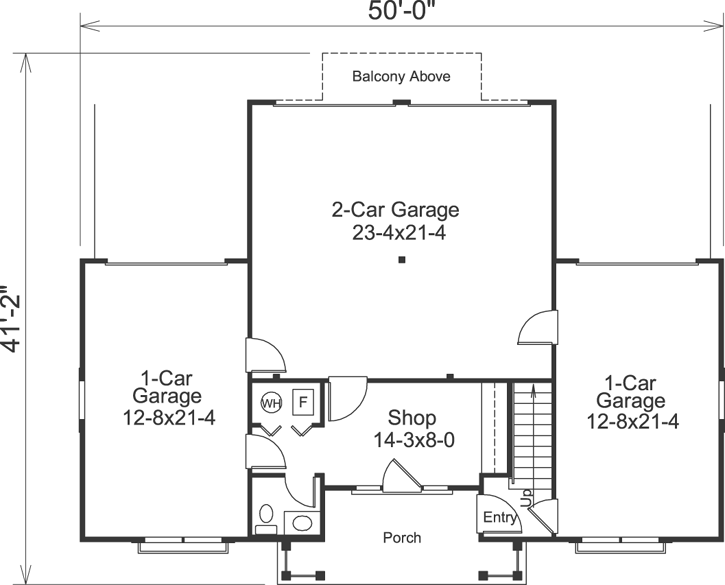 Main Floor Plan: 77-269