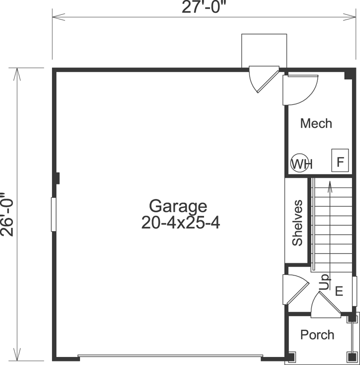 Main Floor Plan: 77-284