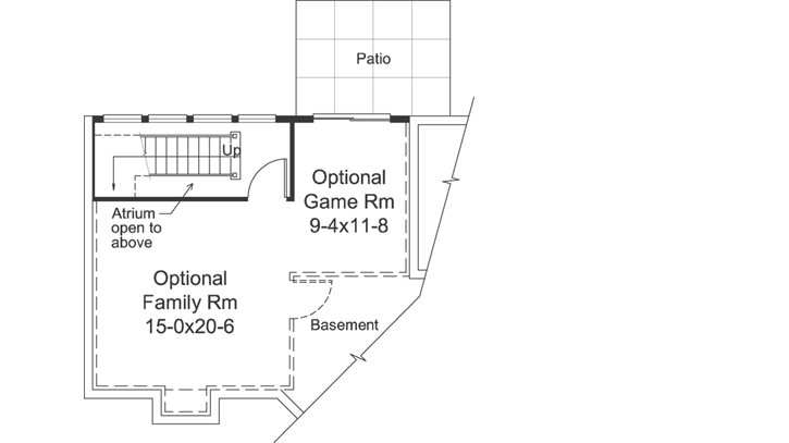 Lower Floor Plan: 77-294
