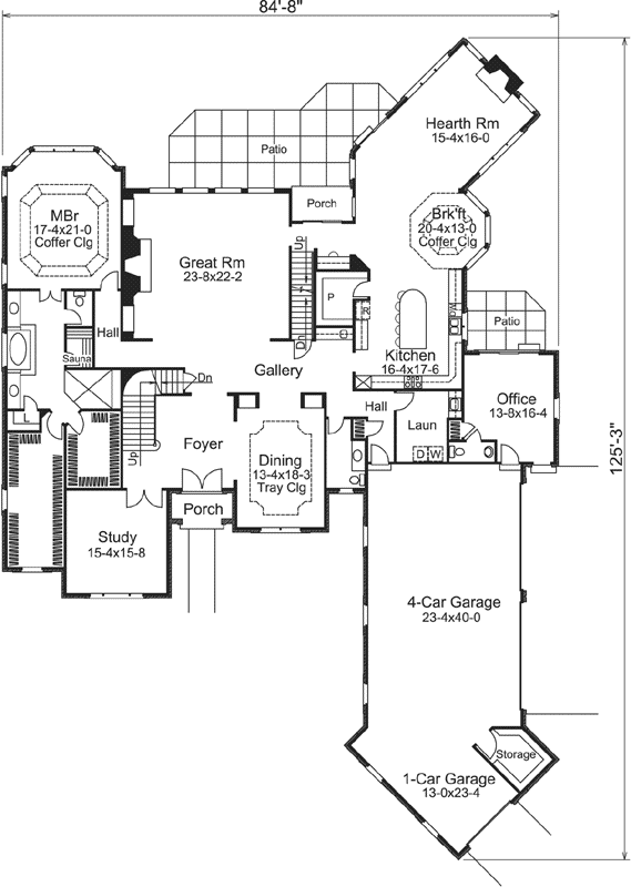 Main Floor Plan: 77-327