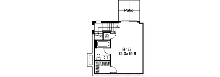 Lower Floor Plan: 77-336