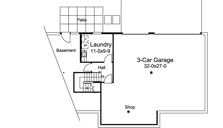 Lower Floor Plan:77-338