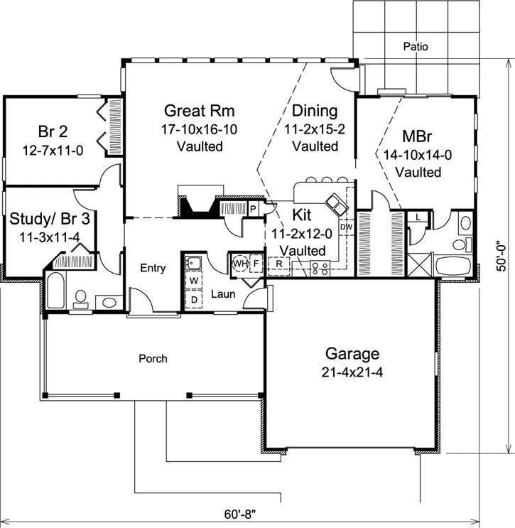 Main Floor Plan: 77-365