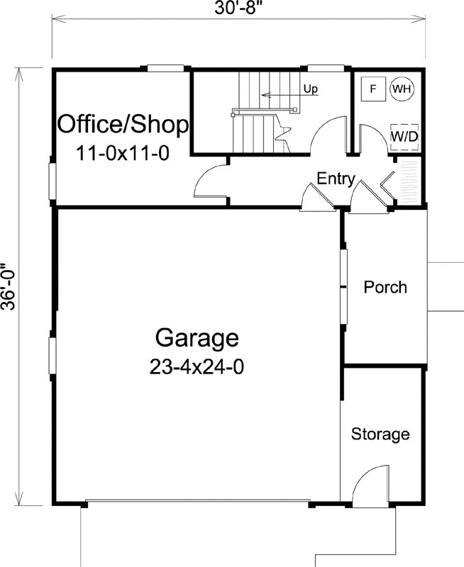 Main Floor Plan: 77-367