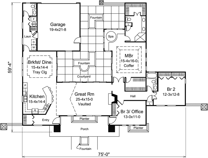 Main Floor Plan: 77-376