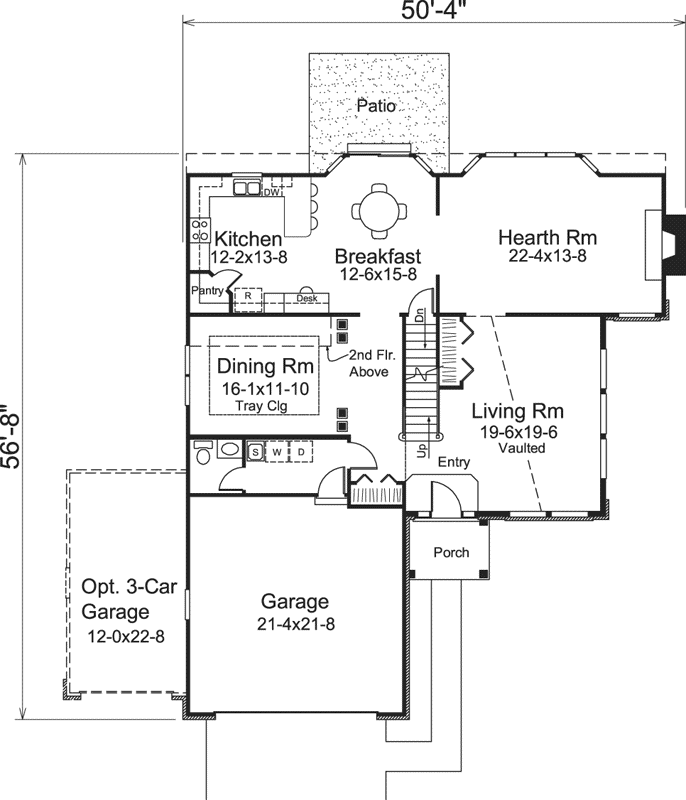 Main Floor Plan: 77-377