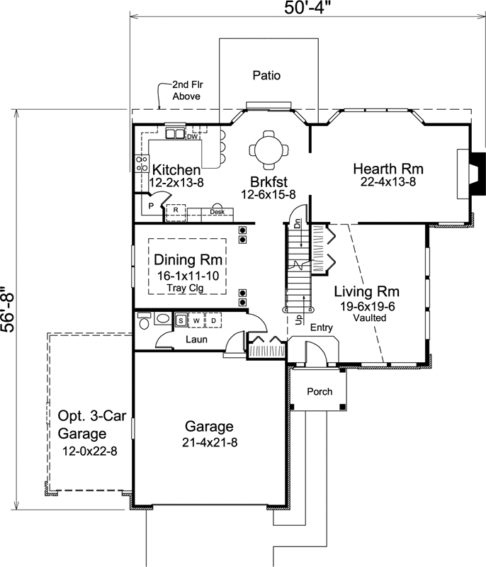 Main Floor Plan: 77-390