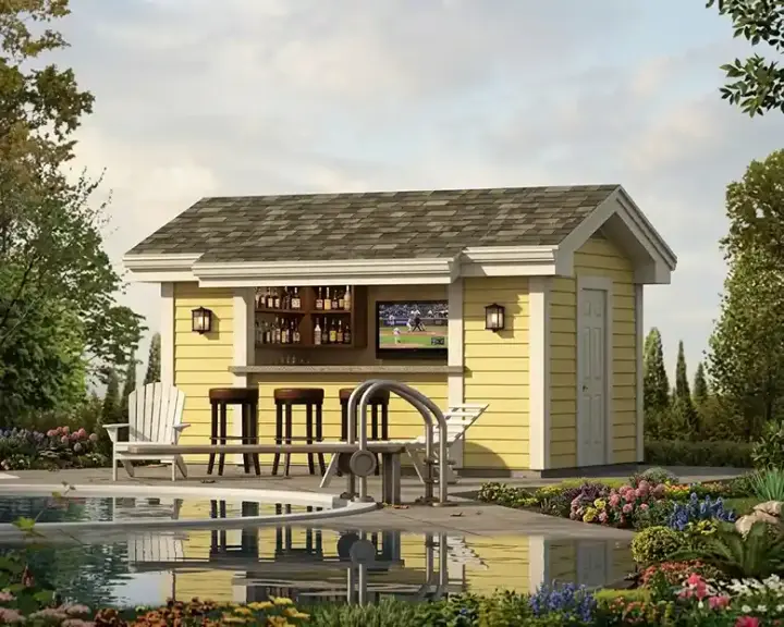 Traditional house plans 77-430 - front exterior, 160 sq ft, 0 bed, 0 bath house plans | Monster House Plans