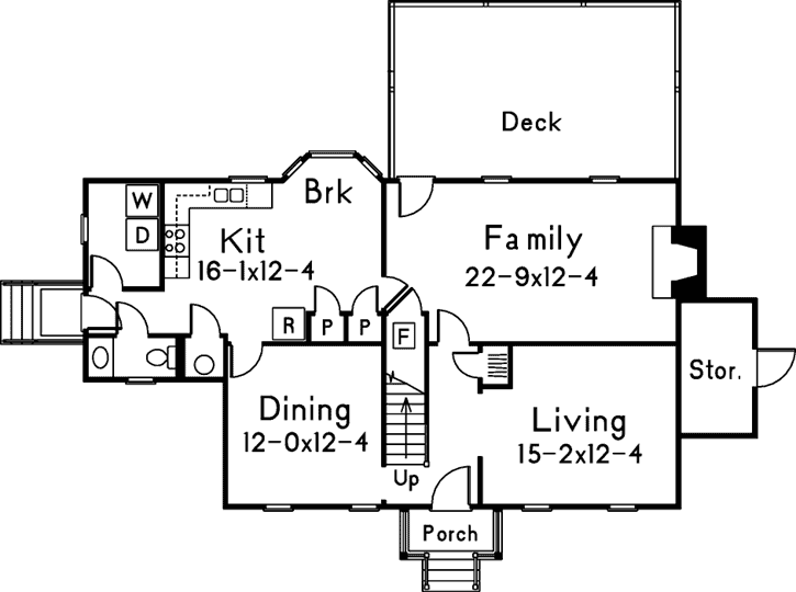 Main Floor Plan: 77-447