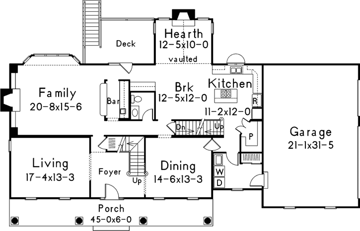 Main Floor Plan: 77-470