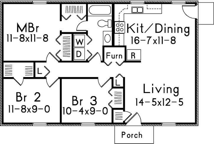 Main Floor Plan: 77-473