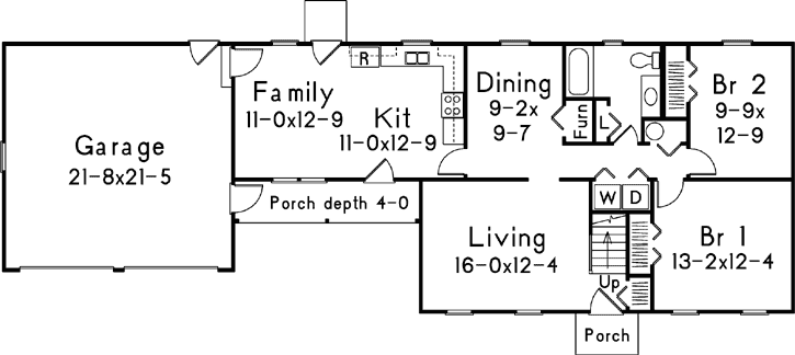 Main Floor Plan: 77-479