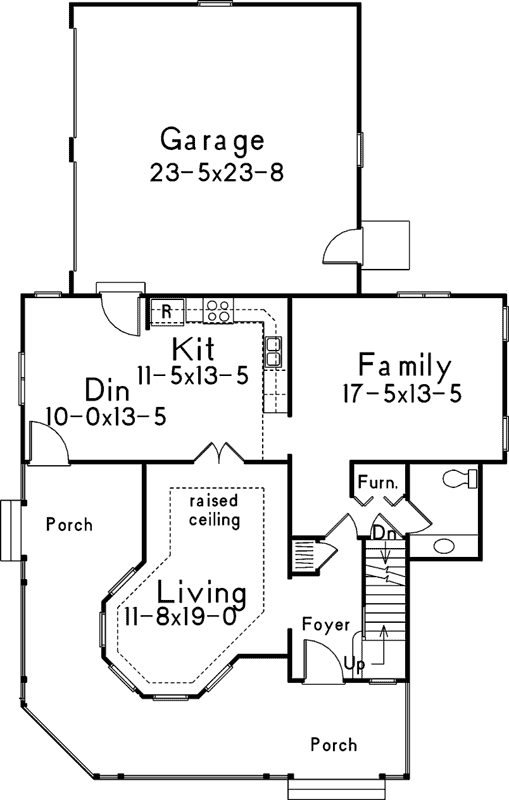 Main Floor Plan: 77-485