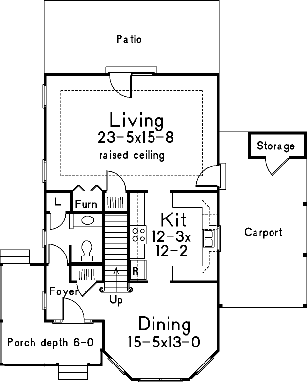 Main Floor Plan: 77-486