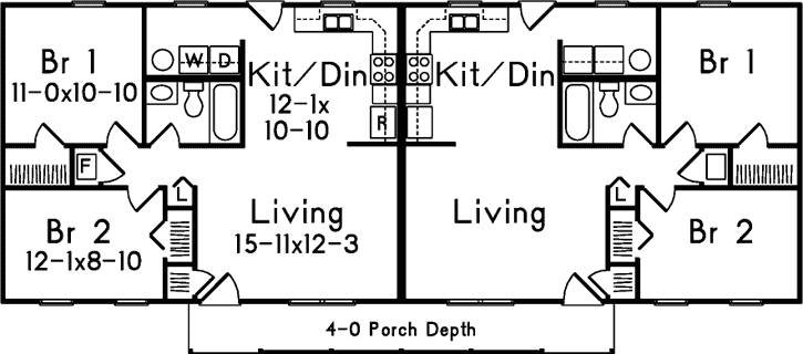 Main Floor Plan: 77-505