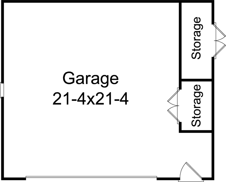 Main Floor Plan: 77-543