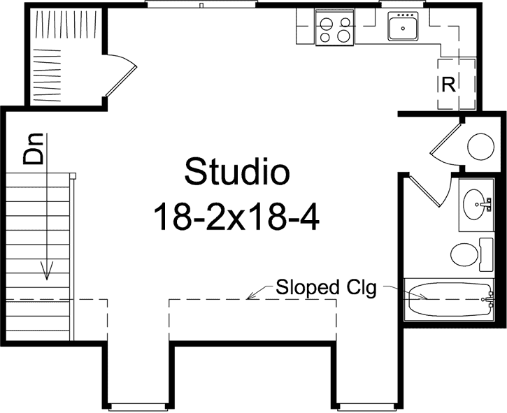 Upper/Second Floor Plan: 77-559
