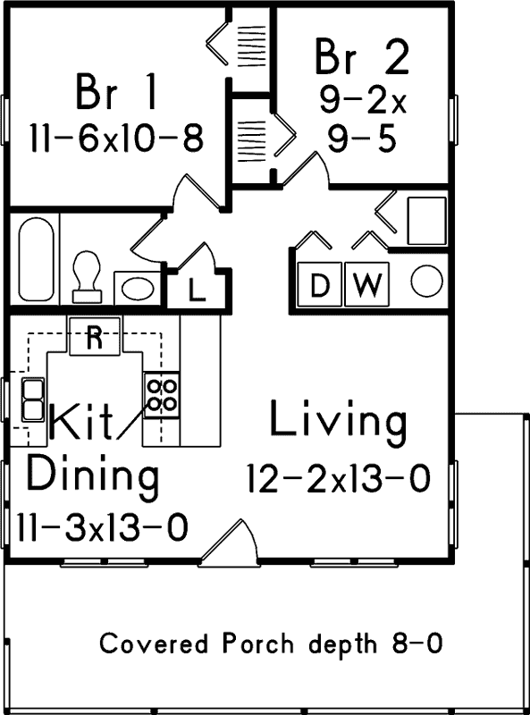 Main Floor Plan: 77-564