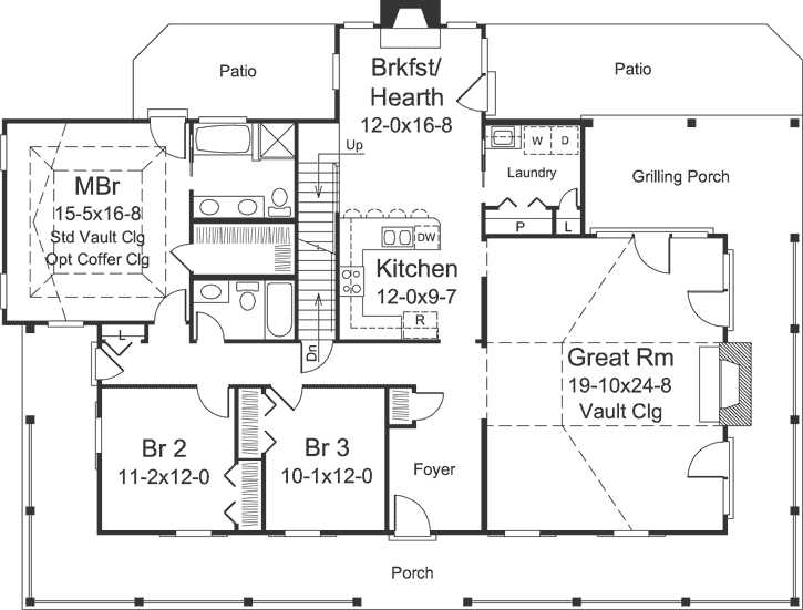 Main Floor Plan: 77-570