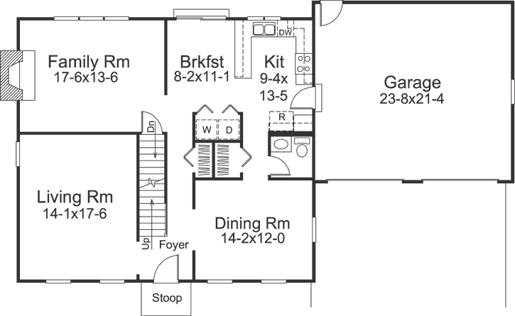 Main Floor Plan: 77-591