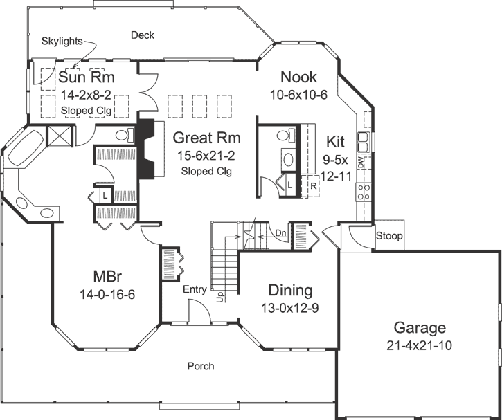 Main Floor Plan: 77-612