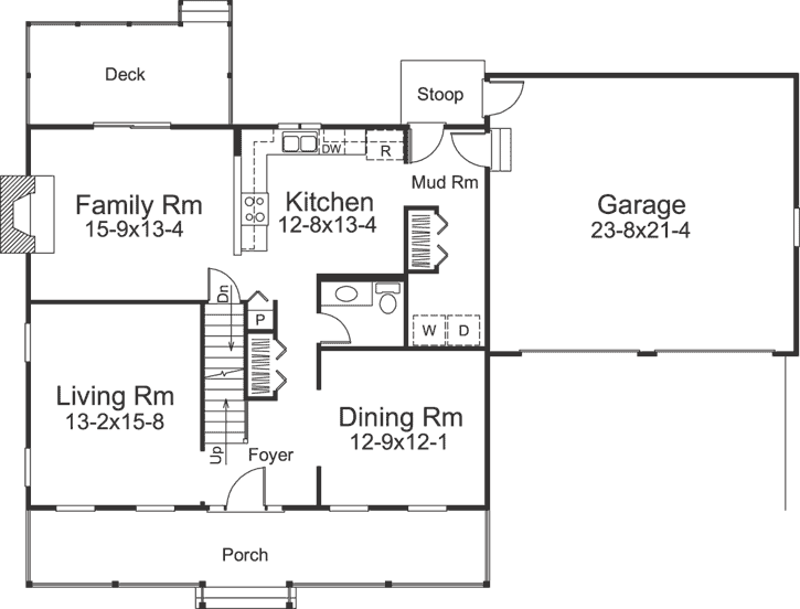 Main Floor Plan: 77-620