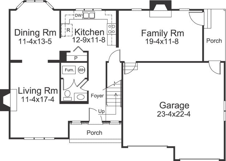 Main Floor Plan: 77-622