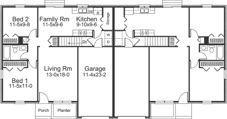 Main Floor Plan: 77-631