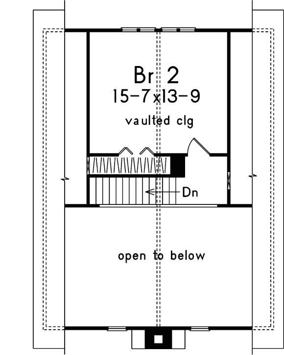 Upper/Second Floor Plan: 77-648