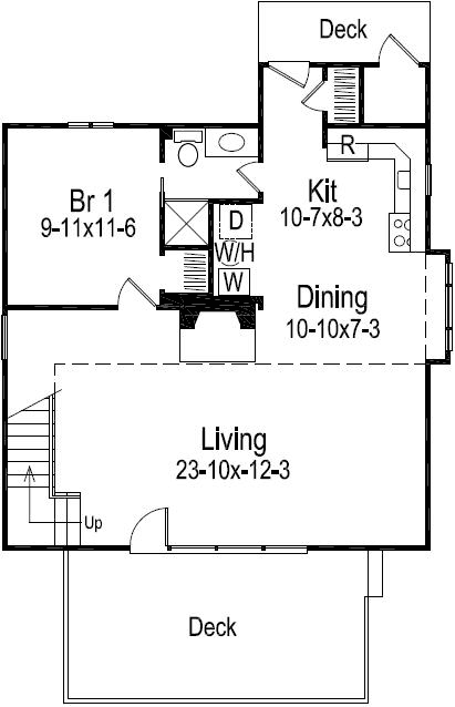 Main Floor Plan: 77-650
