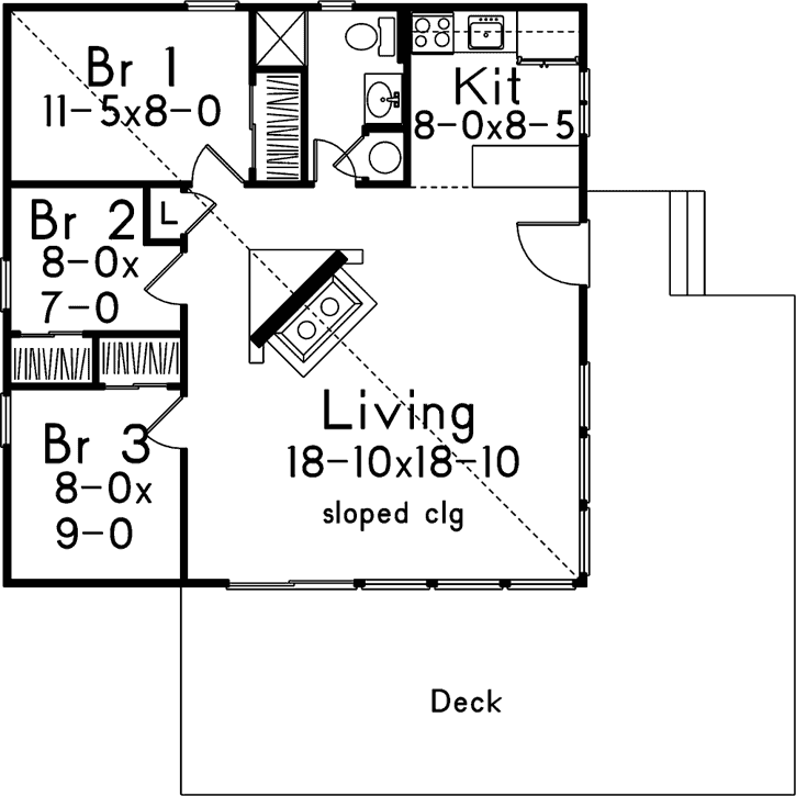 Main Floor Plan: 77-653