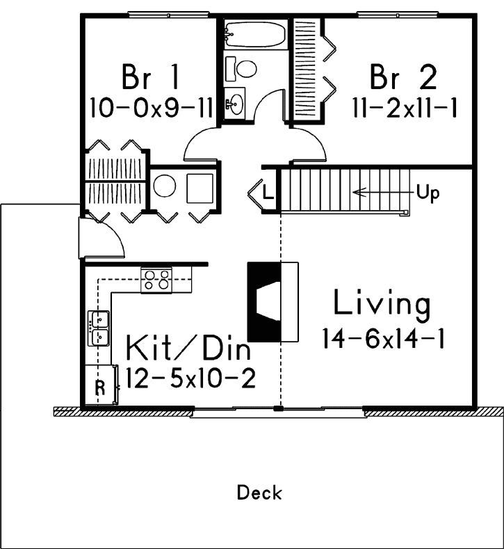 Main Floor Plan: 77-657