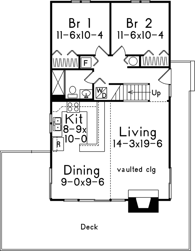 Main Floor Plan: 77-665