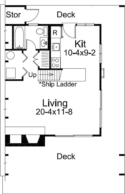 Main Floor Plan: 77-667