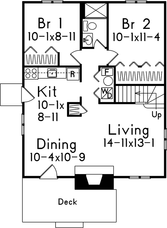 Main Floor Plan: 77-668