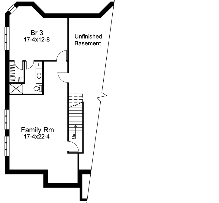 Lower Floor Plan: 77-678