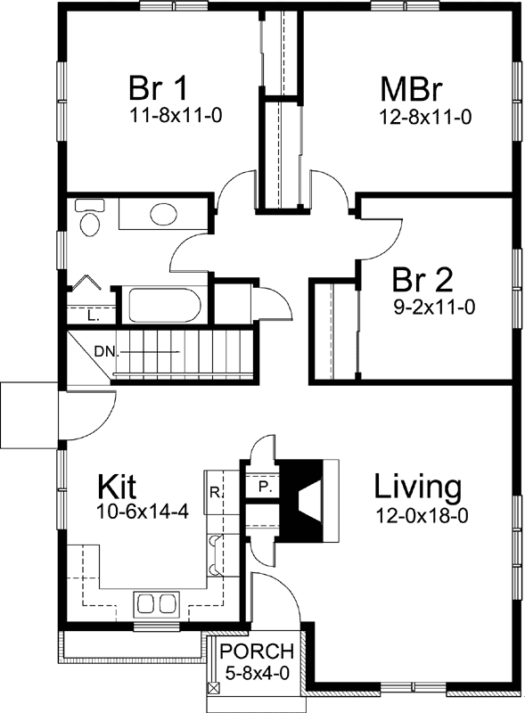 Main Floor Plan: 77-680