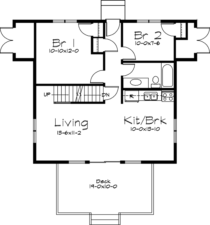 Main Floor Plan: 77-681