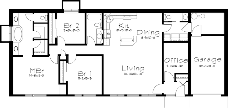 Main Floor Plan: 77-683