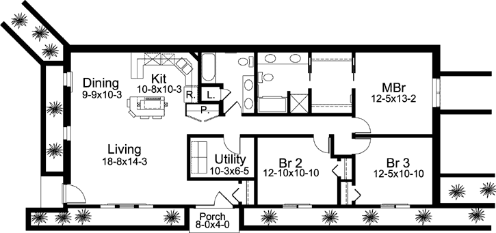 Main Floor Plan: 77-685