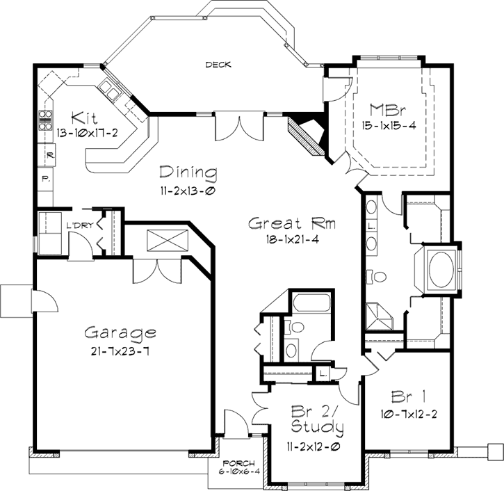 Main Floor Plan: 77-686