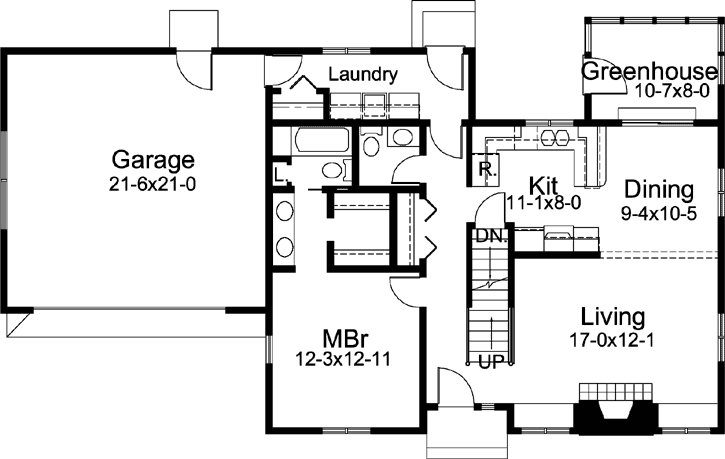 Main Floor Plan: 77-688