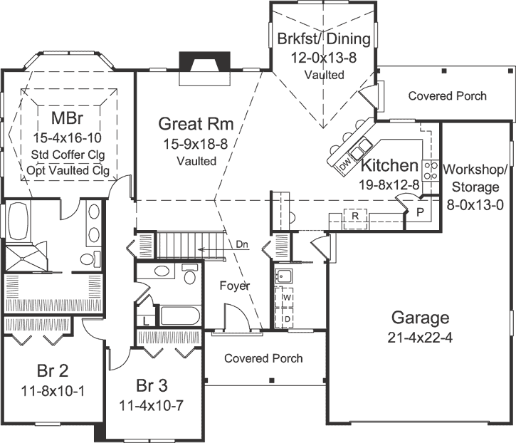 Main Floor Plan: 77-706