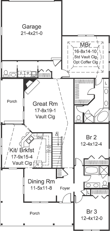 Main Floor Plan: 77-711