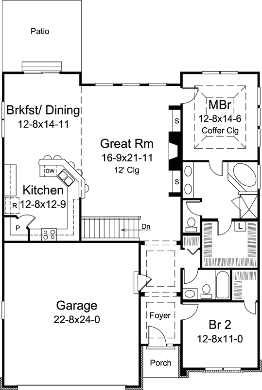 Main Floor Plan: 77-718