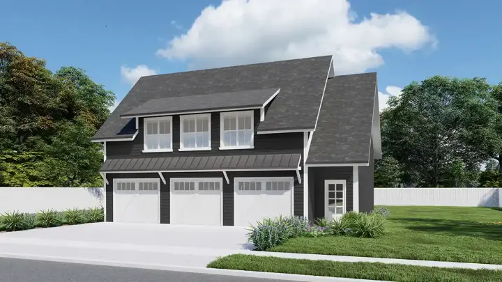 Country house plans 78-112 - front exterior, 1,345 sq ft, 0 bed, 0 bath house plans | Monster House Plans