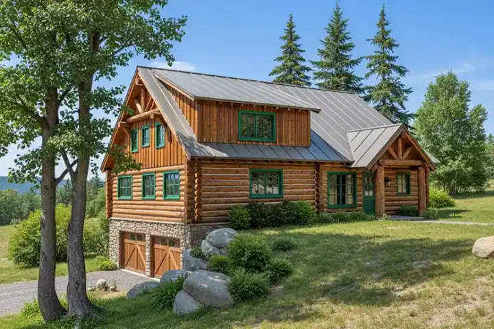Modern Farmhouse house plans 79-111 - front exterior, 2,002 sq ft, 3 bed, 2 bath house plans | Monster House Plans