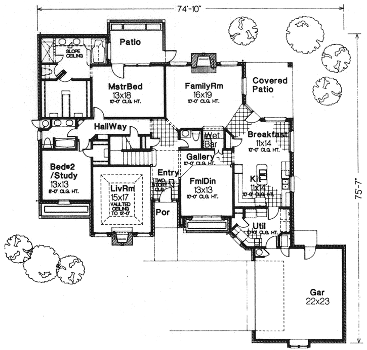Main Floor Plan: 8-1000