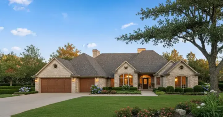 Traditional house plans 8-1005 - front exterior, 3,420 sq ft, 5 bed, 3 bath house plans | Monster House Plans